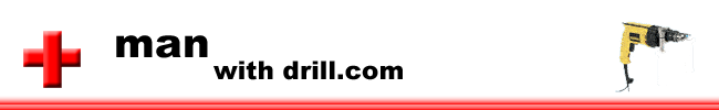 Man with Drill Logo